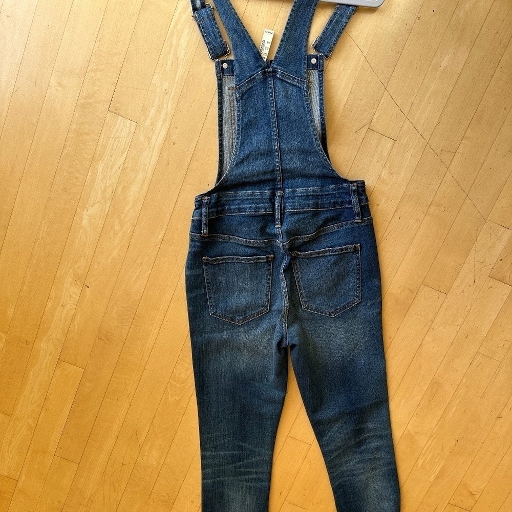 NWT Madewell Low Slung Denim overalls, XS. CB2034 - Picture 5 of 5